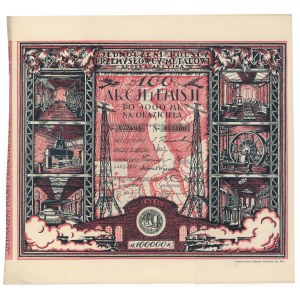 Vereinigte Polnische Metallindustrielle, Em.1, 100x 1.000 mkp 1923
