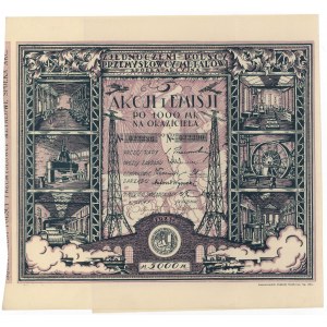 Zjednoczeni Polscy Przemysłowcy Metalowi, Em.1, 5x 1.000 mkp 1923