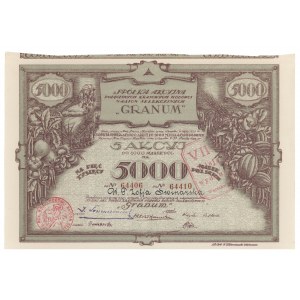 Company Akc. of Merged National...GRANUM, Em.6, 5x 1.000 mkp