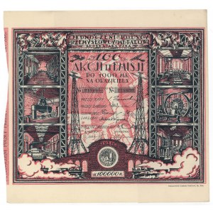 United Polish Metal Industrialists, Em.2, 100x 1,000 mkp 1923