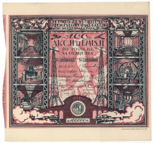 Vereinigte Polnische Metallindustrielle, Em.2, 100x 1.000 mkp 1923
