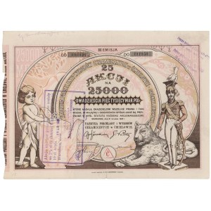 Usine de porcelaine et de céramique de Ćmielów, Em.3, 25x 1 000 mkp 1922