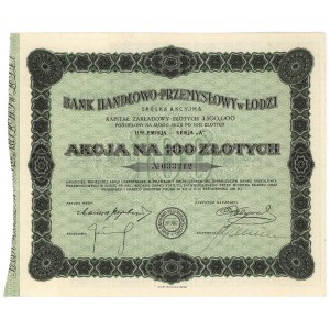Bank Handlowo-Przemysłowy w Łodzi, Em.2, 100 zł