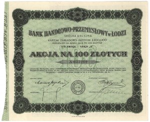 Bank Handlowy-Przemysłowy w Łodzi, Em.2, PLN 100