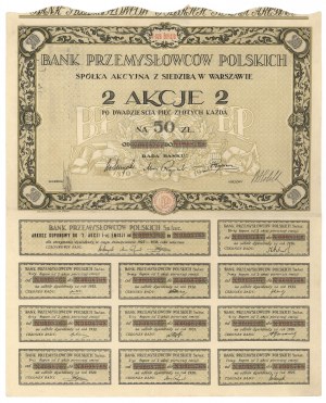 Banque Przemysłowców Polskich, Em.1, 2x £25
