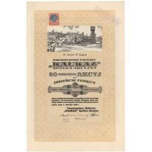 Towarzystwo Naftowe KAUKAZ, Em.1, 20x 10.000 mkp 1923