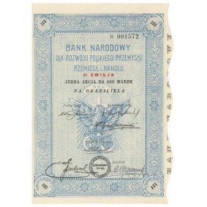 Nationalbank für die Entwicklung des polnischen Handwerks und Handels, Em.2, 500 mk