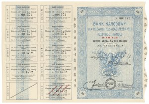 Nationalbank für die Entwicklung des polnischen Handwerks und Handels, Em.2, 500 mk