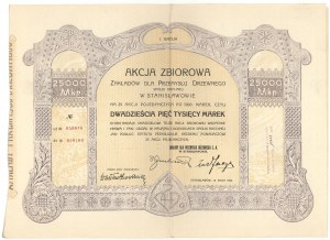 Usine d'industrie du bois de Stanislawow, Em.1, 25x 1,000 mkp 1922