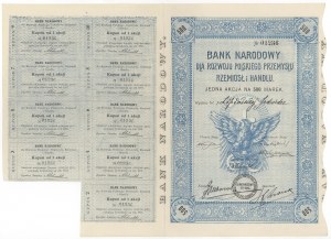 Nationalbank für die Entwicklung des polnischen Handwerks und Handels, Em.1, 500 mk