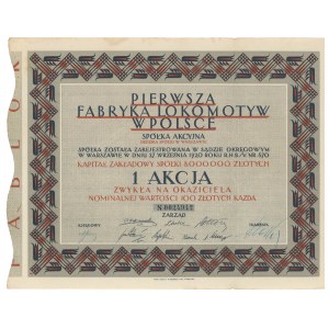 Pierwsza Fabryka Lokomotyw w Polsce, 100 zł