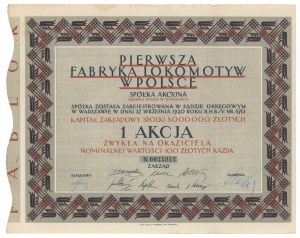 Poland's First Locomotive Factory, £100