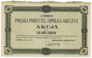 POLAND FORESTA, 100 zloty 1925