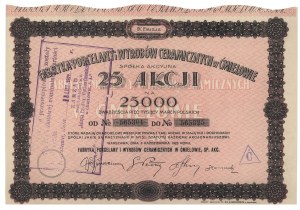 Porzellan- und Keramikfabrik in Ćmielów, Em.4, 25x 1.000 mkp