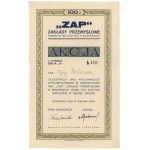 ZAP Zakłady Przemysłowe w Bydgoszczy, Em.1-2, Ser.A, 100 zloty 1928 - registered
