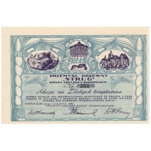 Przemysł Drzewny STRUG w Zakopanem, 30 zł 1925