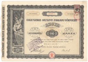 Travaux miniers de Galice, 140 mk 1920