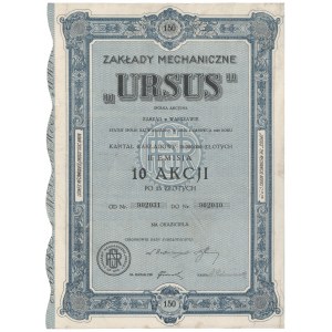Zakłady Mechaniczne URSUS, Em.2, 10x 15 zł