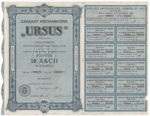 URSUS Mechanische Werke, Em.2, 10x 15 PLN