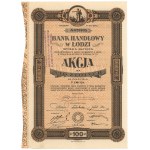 Commercial Bank of Lodz, Em.5, 100 zloty 1929