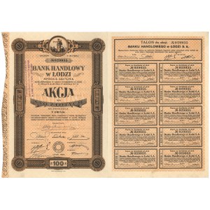 Bank Handlowy w Łodzi, Em.5, 100 zł 1929