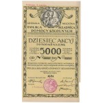 Polish School Aid Storehouse in Warsaw, 10x 500 mkp 1921