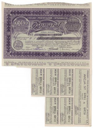 Zakłady Przemysłowe i Wydawnicze RYNGRAF, 10x 1,000 mk