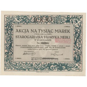 Starogardzka Fabryka Mebli, Em.1, 1.000 mkp