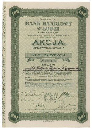 Commercial Bank of Lodz, Em.6, PLN 100 - preferred