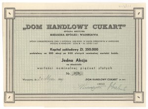 CUKART Trading House, £500 1939