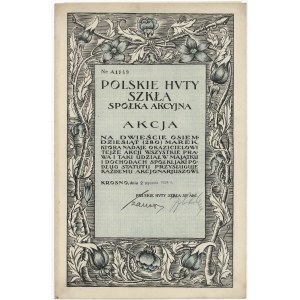 Polskie Huty Szkła, 280 mkp 1924