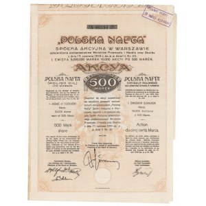 POLSKA NAFTA Sp. Akc., Em.1, 500 mkp