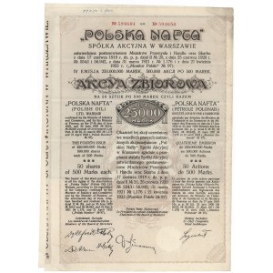 POLSKA NAFTA Sp. Akc., Em.4, 50x 500 mkp