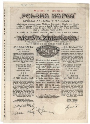 POLSKA NAFTA Sp. Akc., Em.4, 50x 500 mkp