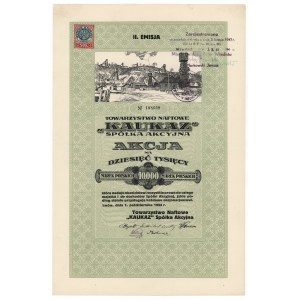 Towarzystwo Naftowe KAUKAZ, Em.2, 10.000 mkp 1923