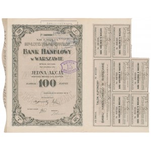 Bank Handlowy w Warszawie, Em.13, 100 zł 1927