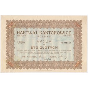 HARTWIG, KANTOROWICZ NÖTIG, Em.1, £100