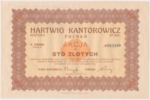 HARTWIG, KANTOROWICZ NÖTIG, Em.2, £100