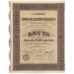 Zyrardow-Werksgesellschaft, Em.2, 540 mkp 1923