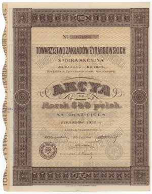 Zyrardow Works Society, Em.2, 540 mkp 1923