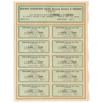 GAMBRINUS brewery formerly D. SERCARZ in Bedzin, 10x 500 zlotys 1932