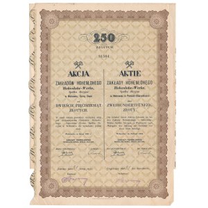 HOHENLOHE-WERKE Zakłady Hohenlohego, 250 zł 1931