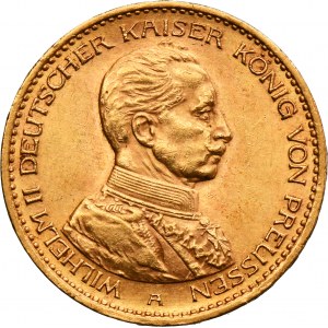 Germany, Kingdom of Prussia, Wilhelm II, 20 Mark Berlin 1913 A