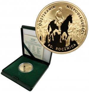 200 złotych 2008 90. Rocznica Odzyskania Niepodległości