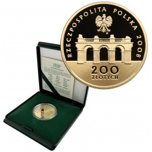 200 zlotých 2008 90. výročí obnovení nezávislosti