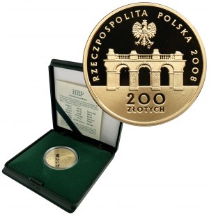 200 złotych 2008 90. Rocznica Odzyskania Niepodległości