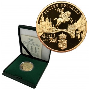 200 złotych 2008 450 lat Poczty Polskiej