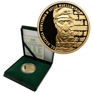 200 złotych 2008 65. Rocznica Powstania w Getcie Warszawskim