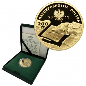 200 złotych 2011 Czesław Miłosz