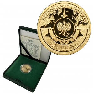 100 złotych 2008 400. Rocznica osadnictwa w Ameryce Północnej